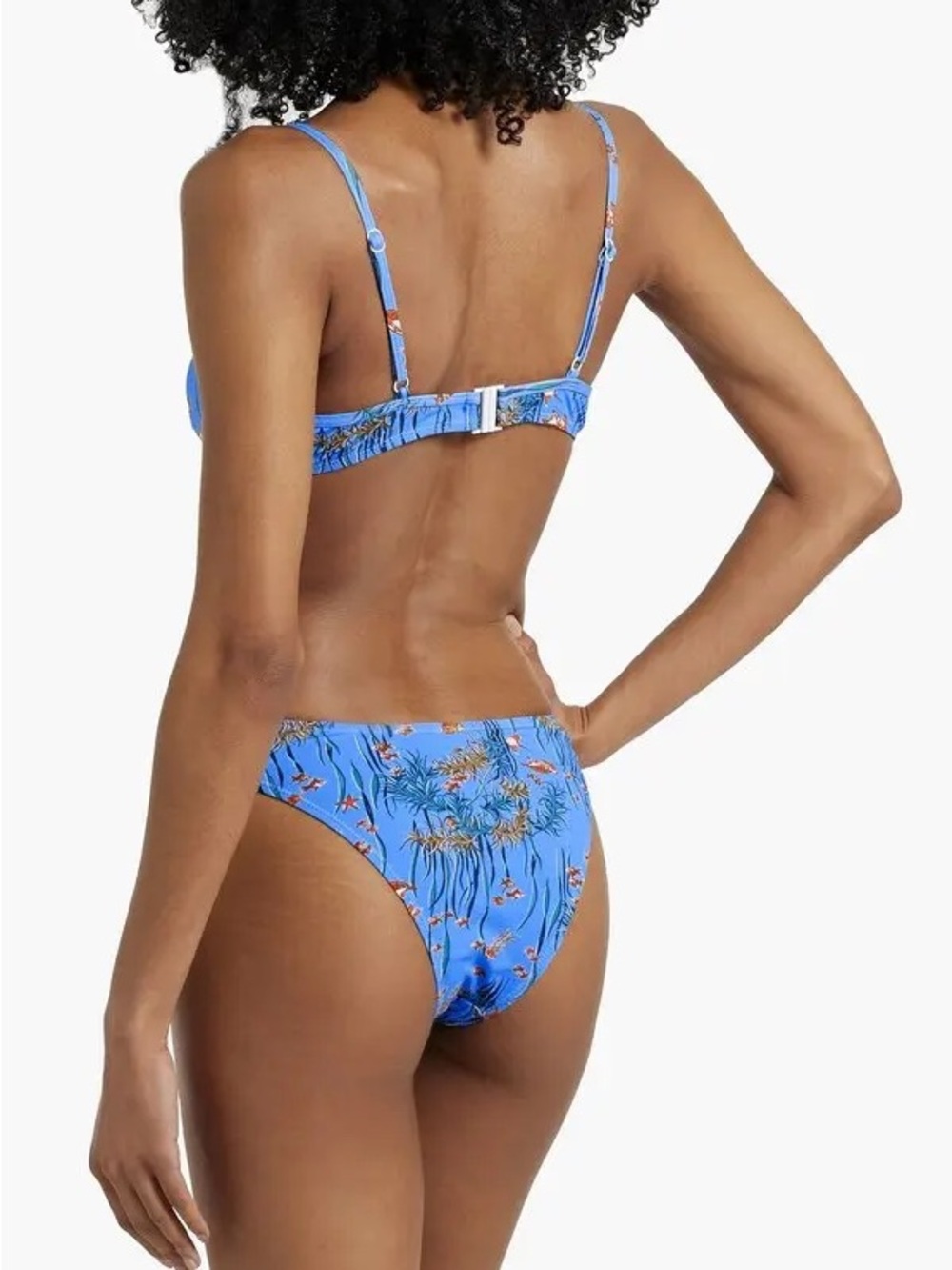 Hvn Blue Azure Bikini Top Xxl Clasp Back Closure Under The Sea Nwt Swim Women’s — image 3 of 8